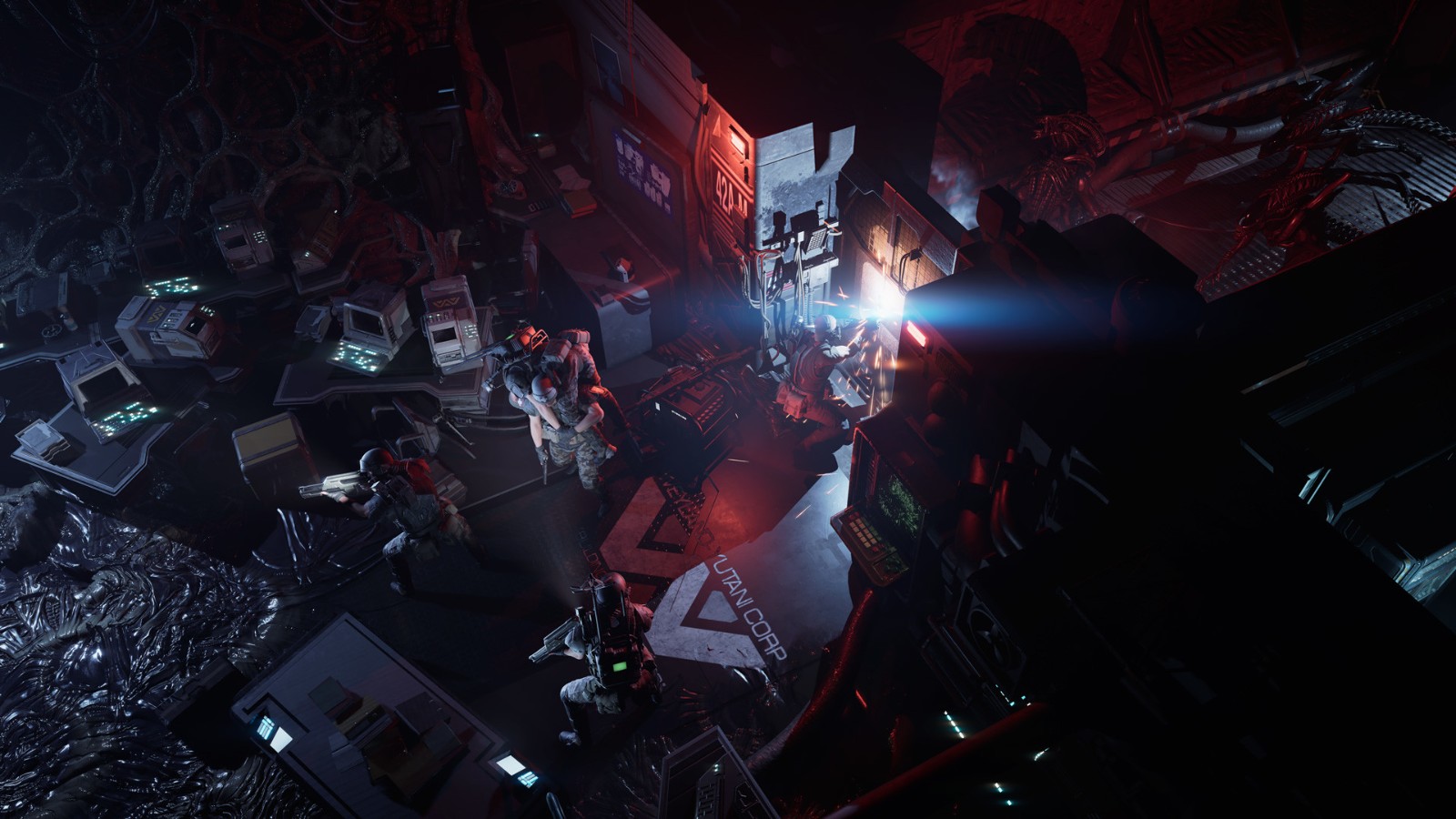 RTS游戏《异形：黑暗后裔》现已上架PC、Steam 预计2023年发售截图