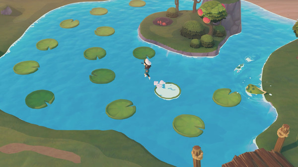 沙盒益智冒险游戏《蛙岛时光》现已在Steam发售截图