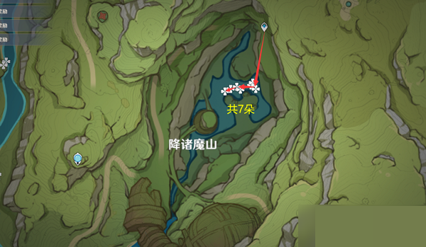 原神月莲在哪里采集?原神月莲采集路线图