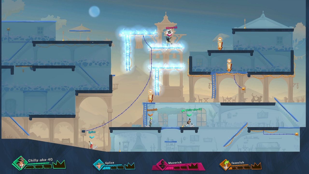 2D跑酷对战游戏《来抓我!》现已登陆Steam平台
