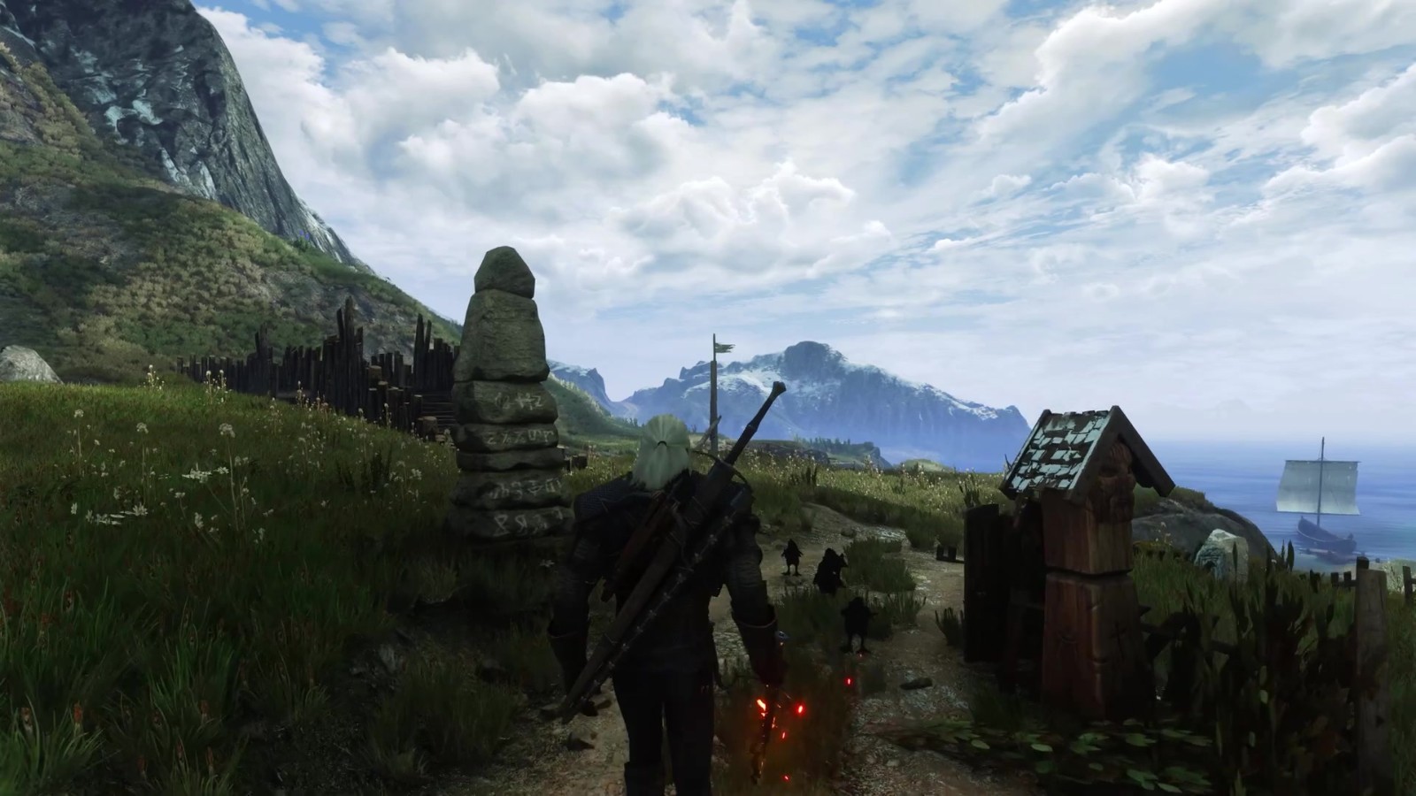 游戏《巫师3》添加Reshade光追截图
