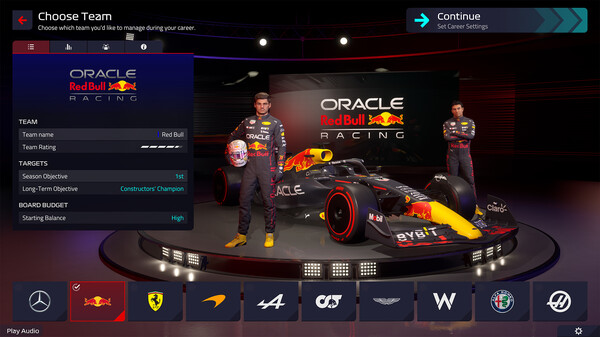 模拟游戏《F1车队经理2022》已在Steam发售截图