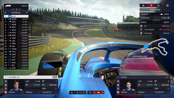模拟游戏《F1车队经理2022》已在Steam发售截图