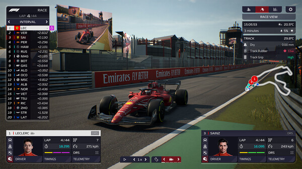模拟游戏《F1车队经理2022》已在Steam发售