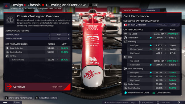 模拟游戏《F1车队经理2022》已在Steam发售截图
