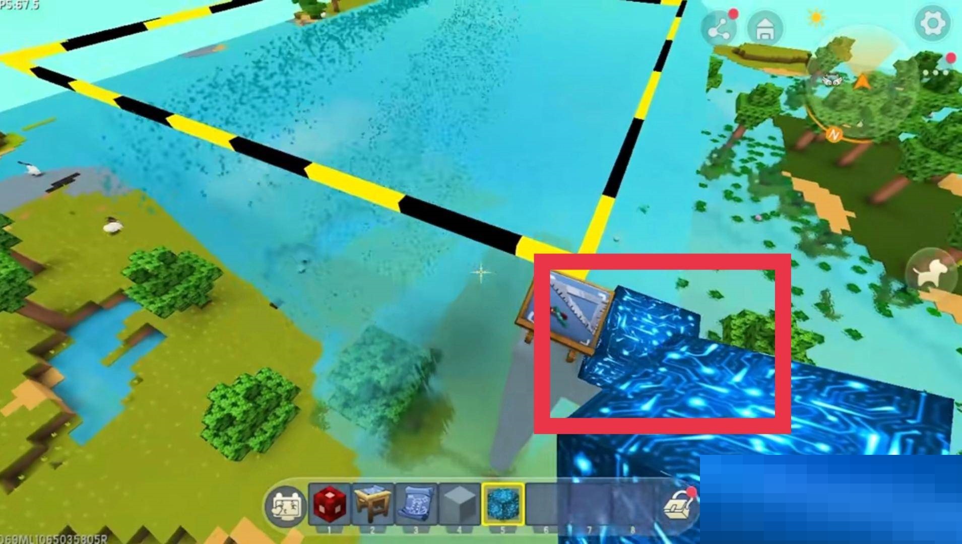 迷你世界水刀蓝图怎么制作?迷你世界水刀蓝图制作攻略截图