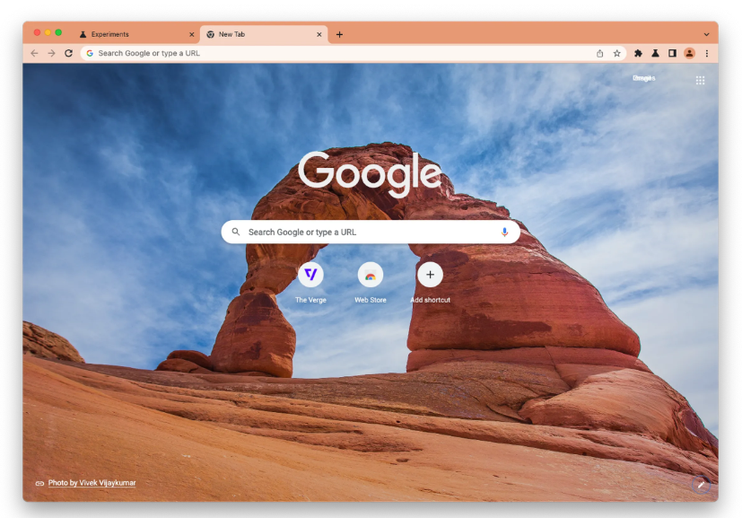 谷歌Chrome浏览器引入Material You风格主题截图