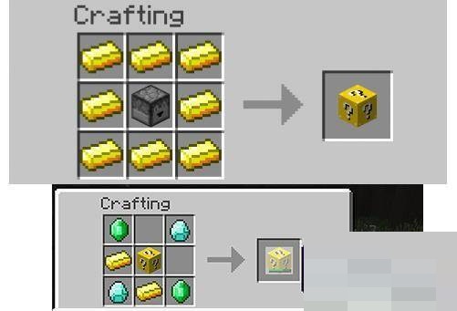 我的世界幸运方块怎么制作?我的世界幸运方块制作方法截图