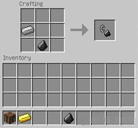 我的世界黄金打火石怎么制作?我的世界黄金打火石制作方法截图