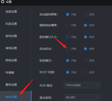雷电模拟器如何设置自动启动?雷电模拟器设置自动启动的方法截图