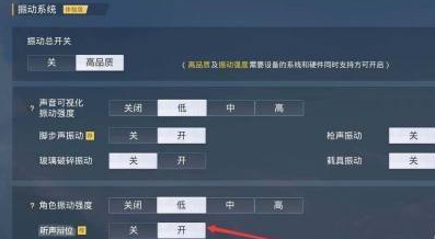 和平精英怎样设置听声辨位?和平精英设置听声辨位的详细攻略截图