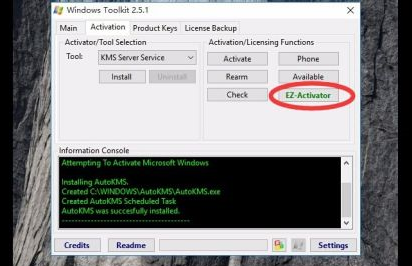 Microsoft Toolkit怎样激活win10企业版？Microsoft Toolkit激活win10企业版的方法截图