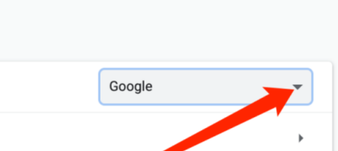 谷歌浏览器怎样选择搜索引擎？谷歌浏览器选择搜索引擎的方法截图