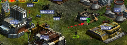 红色警戒2共和国之辉如何在机枪碉堡放入士兵？红色警戒2共和国之辉在机枪碉堡放入士兵的方法截图