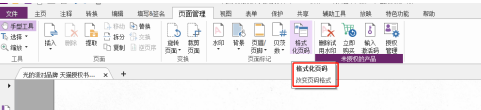福昕PDF编辑器如何设置PDF格式化页码?福昕PDF编辑器设置PDF格式化页码的方法截图