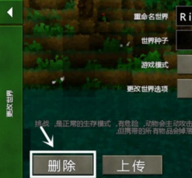 生存战争中文怎么删除存档?生存战争中文删除存档的方法截图