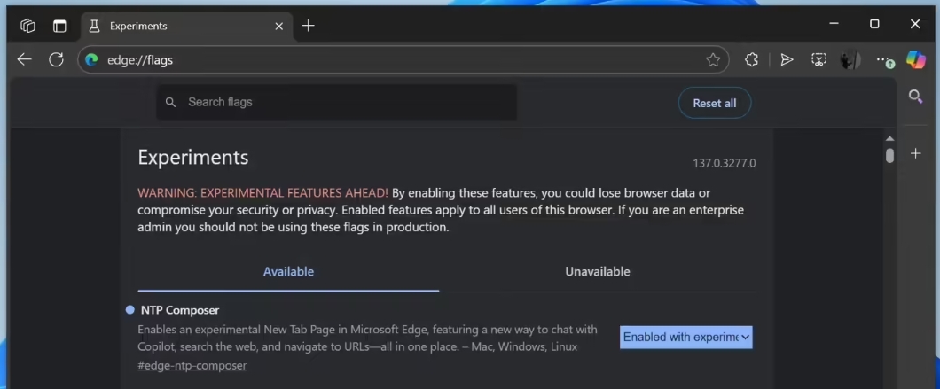 Edge 浏览器新标签页升级：AI 智能助手上线，答疑解惑更轻松截图