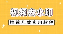 視頻去水印軟件有哪些？國內(nèi)外最實(shí)用的視頻去水印工具大盤點(diǎn)