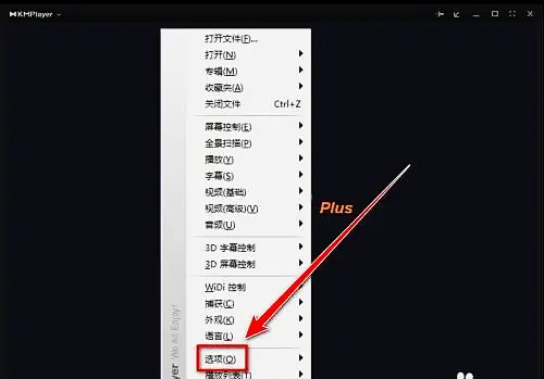 kmplayer plus怎么全屏？kmplayer plus全屏播放的方法截图
