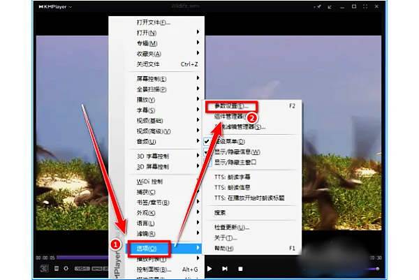 kmplayer plus怎么调整字幕？kmplayer plus调整字幕的操作步骤截图