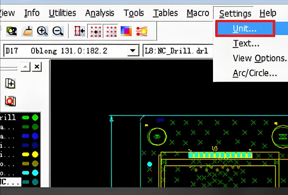 cam350怎么量元件？cam350量元件的方法截图