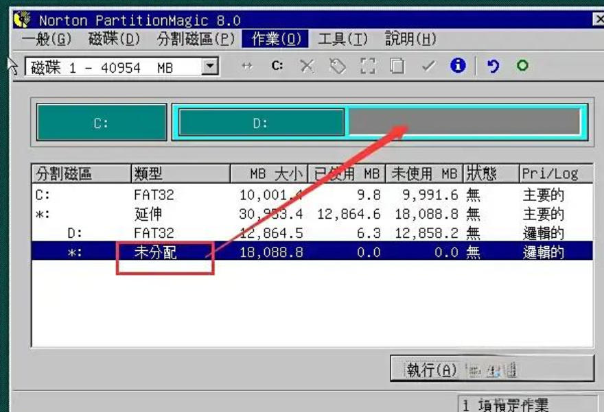 pqmagic怎么调整磁盘大小？pqmagic调整磁盘大小的方法截图