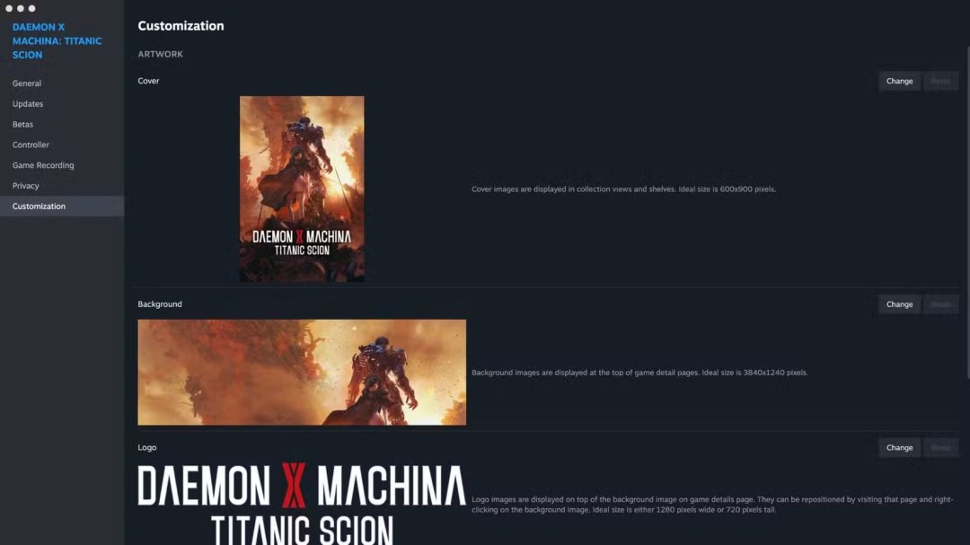 Steam客戶端更新：游戲封面自定義功能正式上線截圖