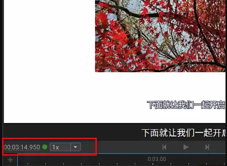 arctime怎么快进播放？arctime快进播放的操作步骤截图