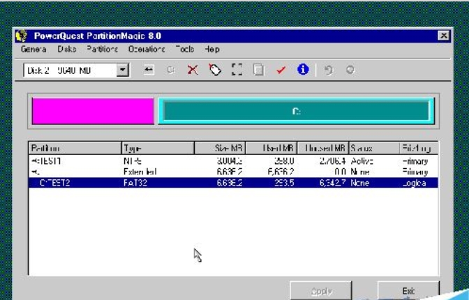 pqmagic怎么合区？pqmagic合并分区的方法截图