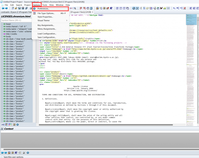 source insight怎么汉化？source insight设置中文的方法截图