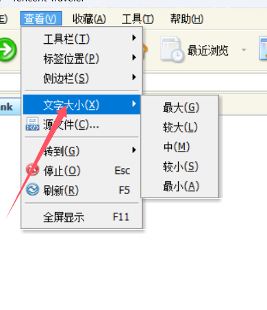 tt浏览器怎么变大字？tt浏览器变大字的步骤截图