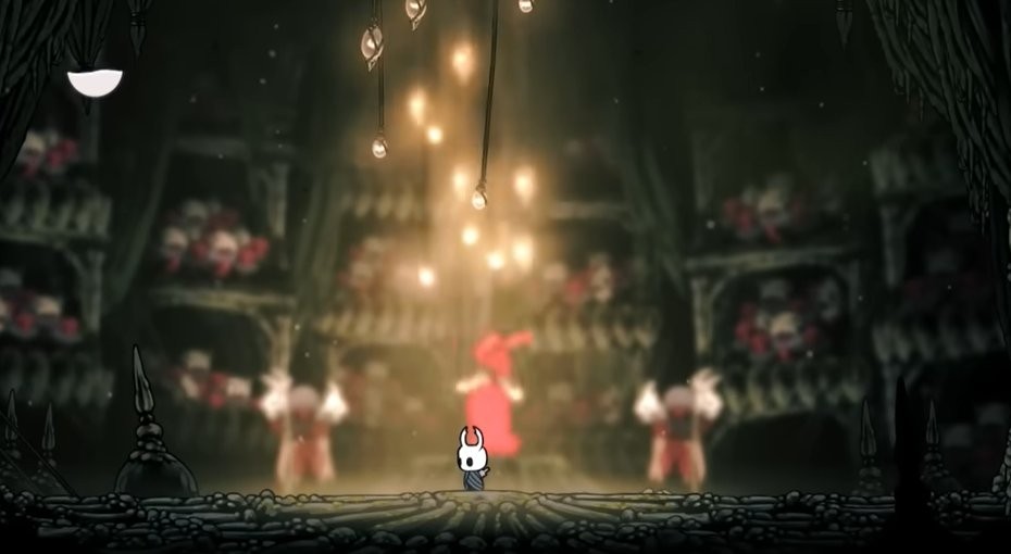 国人作者发布《丝之歌》小骑士mod：圣巢一哥纺络旅游截图