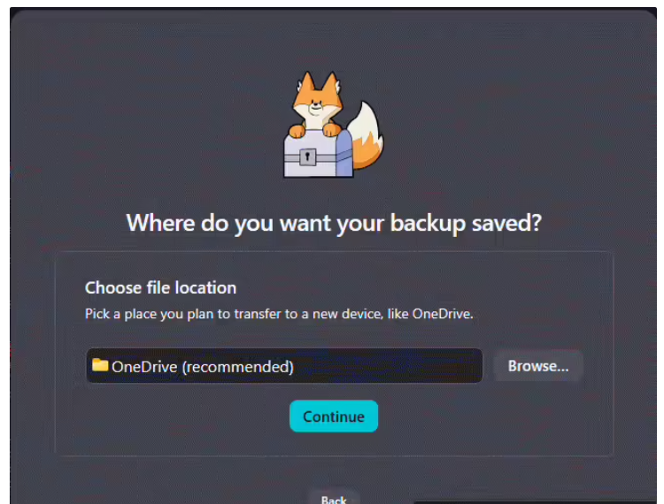 Firefox 火狐浏览器将推Win10转Win11原生备份工具，支持数据全量加密迁移截图