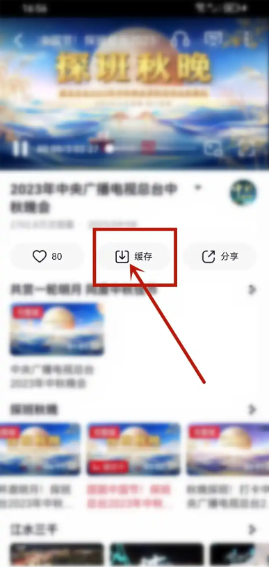 央视频怎么下载视频到本地？央视频下载视频到本地的步骤截图