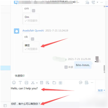 阿里卖家app怎么开启翻译功能？阿里卖家app开启翻译功能的方法截图