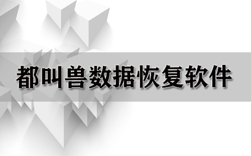 都叫兽数据恢复软件