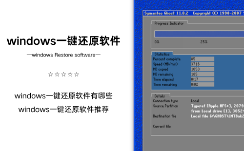 windows一鍵還原軟件