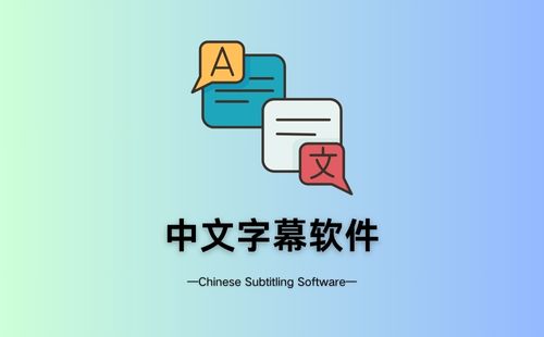 中文字幕软件
